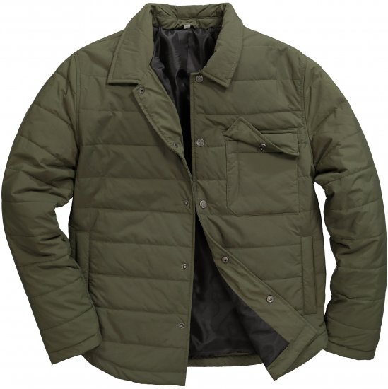 JP1880 Jacket Extra Light Dark Olive - Kurtki Męskie Duże Rozmiary - Kurtki Duże rozmiary 2XL-8XL