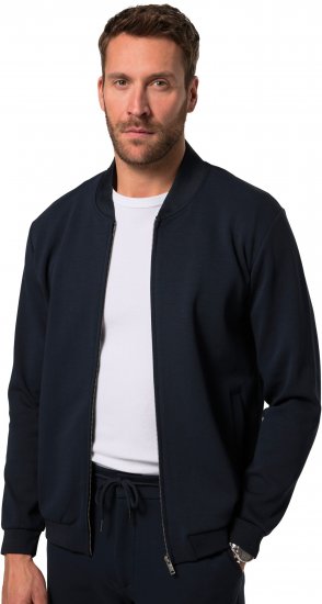 JP1880 Jersey Blouson New York Navy - Kurtki Męskie Duże Rozmiary - Kurtki Duże rozmiary 2XL-8XL