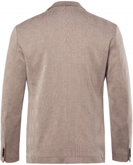 JP1880 Jacket Business Checked Beige - Garnitury - Garnitury dużych rozmiarach