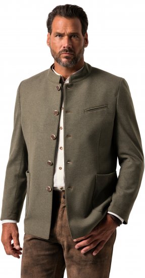 JP1880 Jacket Traditional Flexnamic Green - Kurtki Męskie Duże Rozmiary - Kurtki Duże rozmiary 2XL-8XL