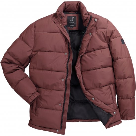 JP1880 Jacket Quilted Extra Warm Brown - Kurtki Męskie Duże Rozmiary - Kurtki Duże rozmiary 2XL-8XL