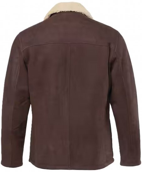 JP1880 Leather Jacket Genuine Lamb Nappa - Kurtki Męskie Duże Rozmiary - Kurtki Duże rozmiary 2XL-8XL