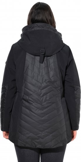 Ulla Popken HYPRAR Functional Softshell Jacket Black - Kurtki - 