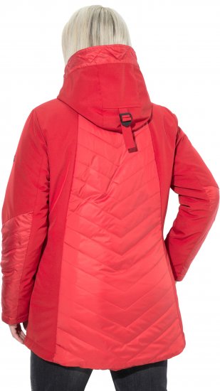Ulla Popken HYPRAR Functional Softshell Jacket Red - Kurtki - 