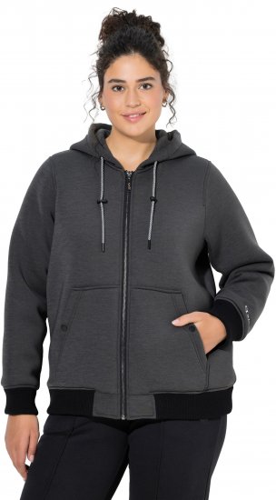 Ulla Popken Water-Repellant Softshell Jacket Black - Kurtki - 