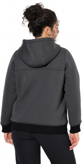 Ulla Popken Water-Repellant Softshell Jacket Black - Kurtki - 