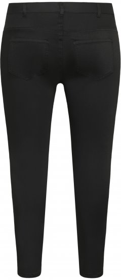 Kaffe Curve Dina Jeansy slim o skróconej długości Czarny - Jeansy & Spodnie w Dużych Rozmiarach – Plus Size - 