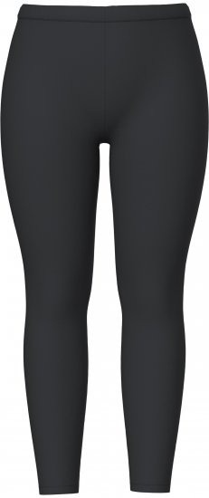 Ulla Popken Basic Stretch Knit Ankle Length Leggings Black - Jeansy & Spodnie w Dużych Rozmiarach – Plus Size - 