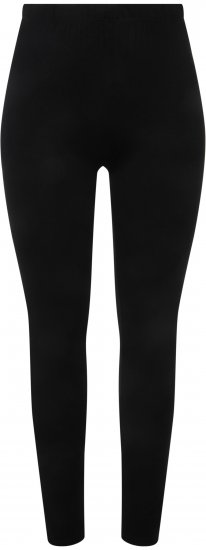 Ulla Popken Viscose Spandex Leggings Black - Jeansy & Spodnie w Dużych Rozmiarach – Plus Size - 