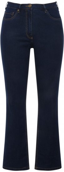 Ulla Popken Regular Fit Mandy Stretch Jeans Blue Denim - Jeansy & Spodnie w Dużych Rozmiarach – Plus Size - 