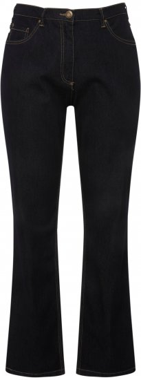 Ulla Popken Regular Fit Mandy Stretch Jeans Dark Blue Denim - Jeansy & Spodnie w Dużych Rozmiarach – Plus Size - 