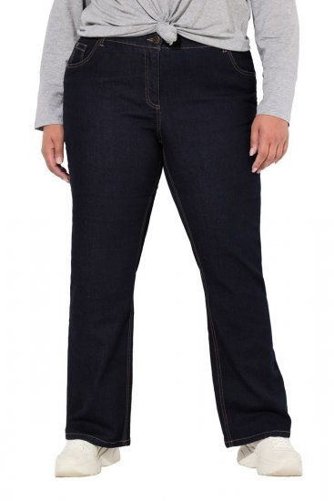 Ulla Popken Marie Fit Bootcut Stretch Jeans Dark Blue Denim - Ulla Popken - Ulla Popken Odzież Plus Size