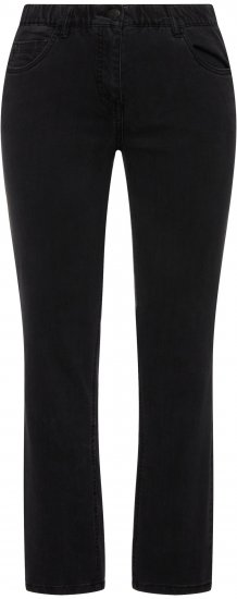 Ulla Popken Stretch Sarah Fit Skinny Jeans Black - Jeansy & Spodnie w Dużych Rozmiarach – Plus Size - 