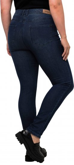 Ulla Popken Stretch Sarah Fit Skinny Jeans Blue Denim - Jeansy & Spodnie w Dużych Rozmiarach – Plus Size - 