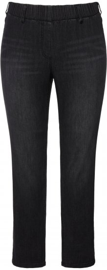 Ulla Popken Stretch Fit Sienna Jeans Black - Jeansy & Spodnie w Dużych Rozmiarach – Plus Size - 