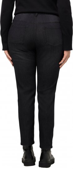 Ulla Popken Stretch Fit Sienna Jeans Black - Jeansy & Spodnie w Dużych Rozmiarach – Plus Size - 