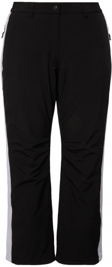 Ulla Popken Thermal Triple-Function Pants Black - Jeansy & Spodnie w Dużych Rozmiarach – Plus Size - 