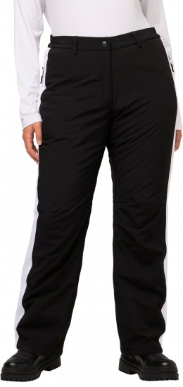 Ulla Popken Thermal Triple-Function Pants Black - Jeansy & Spodnie w Dużych Rozmiarach – Plus Size - 