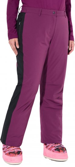 Ulla Popken Thermal Triple-Function Pants Pink Berry - Jeansy & Spodnie w Dużych Rozmiarach – Plus Size - 