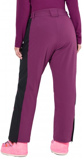 Ulla Popken Thermal Triple-Function Pants Pink Berry - Jeansy & Spodnie w Dużych Rozmiarach – Plus Size - 