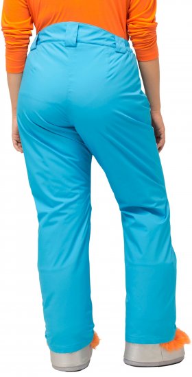 Ulla Popken Thermal Triple-Function Pants Bright Turquoise - Jeansy & Spodnie w Dużych Rozmiarach – Plus Size - 