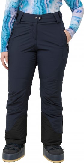 Ulla Popken HYPRAR Triple Function Ski Pants Navy - Jeansy & Spodnie w Dużych Rozmiarach – Plus Size - 