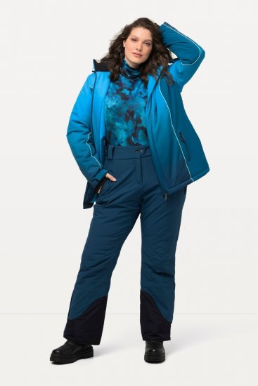 Ulla Popken HYPRAR Triple Function Ski Pants Teal - Odzież narciarska - 
