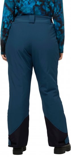 Ulla Popken HYPRAR Triple Function Ski Pants Teal - Jeansy & Spodnie w Dużych Rozmiarach – Plus Size - 