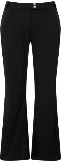 Ulla Popken Water Repellent Softshell Pants Black - Jeansy & Spodnie w Dużych Rozmiarach – Plus Size - 