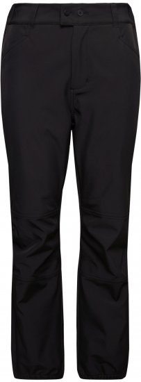 Ulla Popken Softshell Triple Function Fleece Lined Pants Black - Jeansy & Spodnie w Dużych Rozmiarach – Plus Size - 