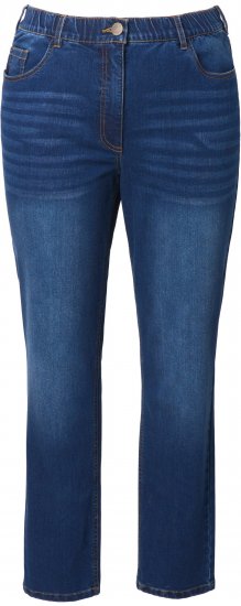 Ulla Popken Stretch Fit Jeans Blue Denim - Jeansy & Spodnie w Dużych Rozmiarach – Plus Size - 