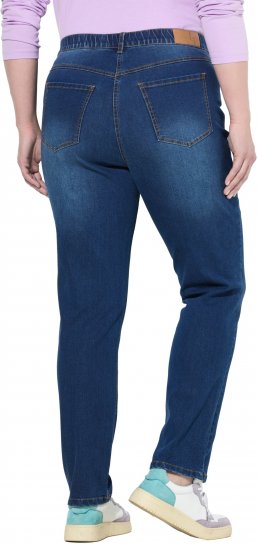 Ulla Popken Stretch Fit Jeans Blue Denim - Jeansy & Spodnie w Dużych Rozmiarach – Plus Size - 