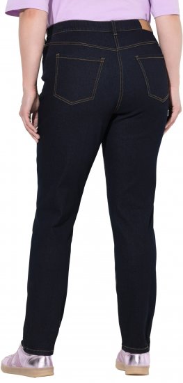 Ulla Popken Stretch Fit Jeans Dark Blue Denim - Jeansy & Spodnie w Dużych Rozmiarach – Plus Size - 
