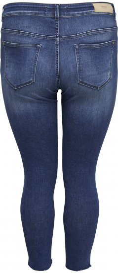 Only Carmakoma Willy Skinny Fit Jeans Blue - Jeansy - 
