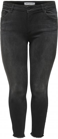 Only Carmakoma Willy Skinny Fit Jeans Black - Jeansy - 