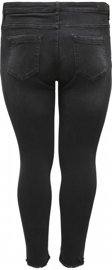Only Carmakoma Willy Skinny Fit Jeans Black - Jeansy - 