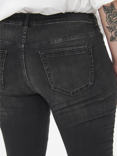 Only Carmakoma Willy Skinny Fit Jeans Black - Jeansy - 
