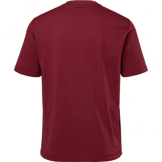 JP1880 T-Shirt Short Sleeve Soft Jersey Red - Koszulki - T-shirty meskie Duże Rozmiary - 2XL-14XL