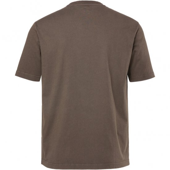 JP1880 T-Shirt Short Sleeve Alaska Dark Brown - Koszulki - T-shirty meskie Duże Rozmiary - 2XL-14XL