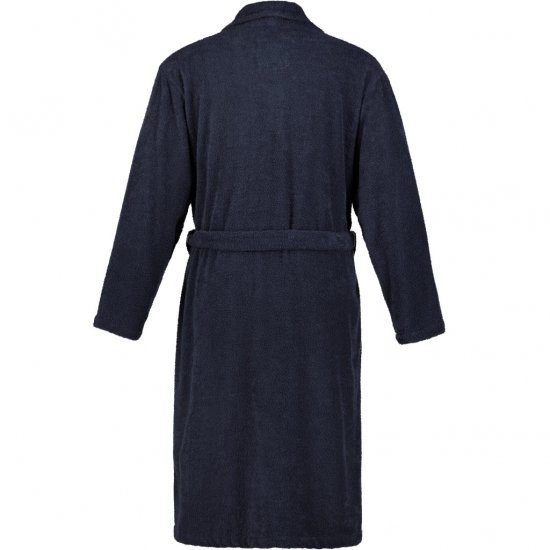 JP1880 Bathrobe Extra Soft Terry Cloth Dark Navy - Bielizna & stroje kąpielowe - Bielizna & Stroje kąpielowe 2XL-8XL