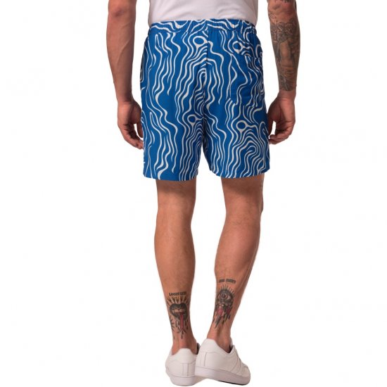 JP1880 Bermuda Shorts All-over Print Royal Blue - Szorty - Szorty W40-W60