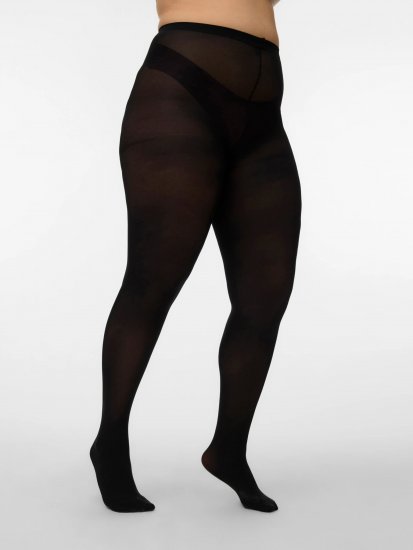 Vero Moda Love Tights 2-Pack Black - Legginsy - 