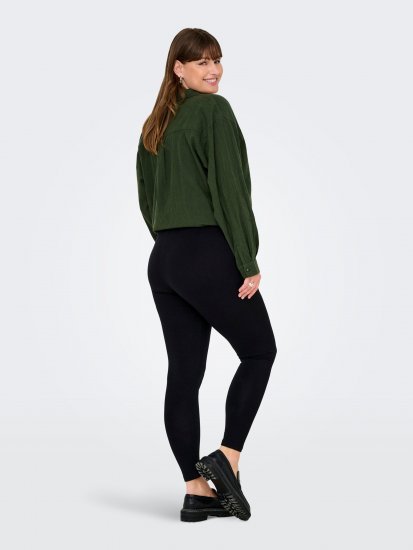 Only Carmakoma Time Leggings Black - Legginsy - 