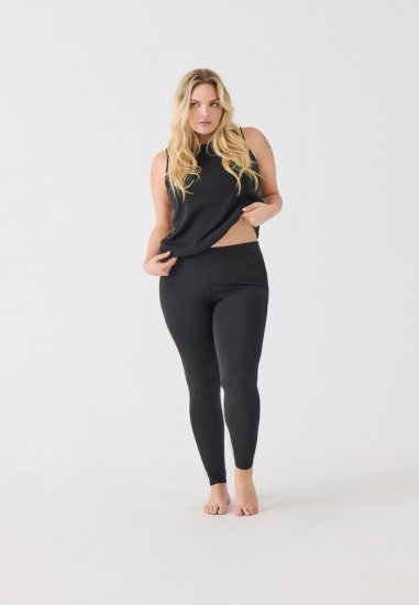 Only Carmakoma Time Leggings Black - Legginsy - 