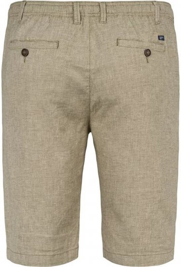 North Latitude 41106 Linen Shorts Beige - Szorty - Szorty W40-W60