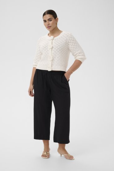 Kaffe Curve Kathrina Pullover White - Swetry dzianinowe - 