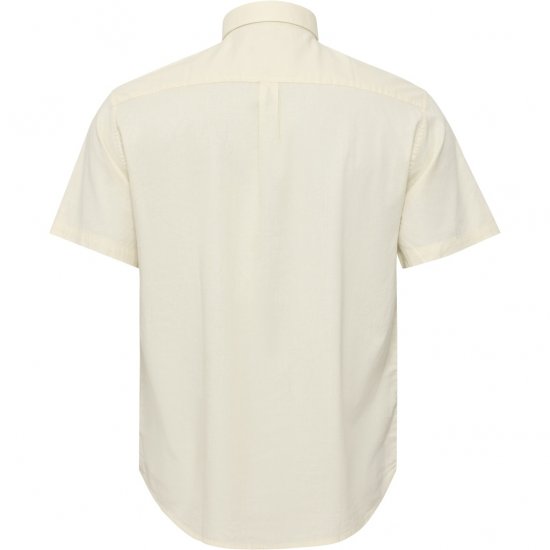 North Latitude Shirt Linen Cotton Short Sleeve Off-White - Koszule - Koszule 2XL-10XL