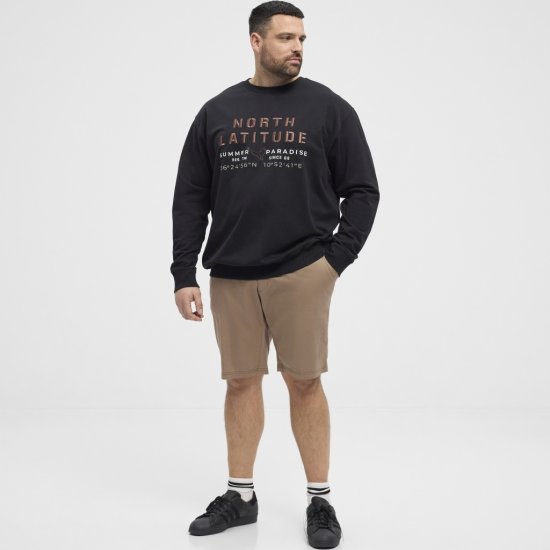 North Latitude Sweatshirt Black - Bluzy & bluzy z kapturem - Bluzy & Bluzy z kapturem 2XL-12XL