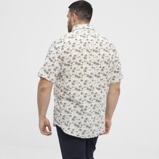 North Latitude Shirt Short Sleeve Off White - Koszule - Koszule 2XL-10XL