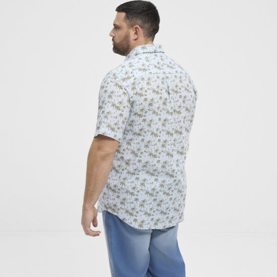 North Latitude Shirt Short Sleeve Light Blue - Koszule - Koszule 2XL-10XL